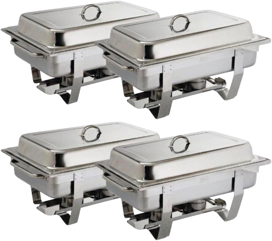 Chafing dishes huren bij een discotent — extra optie van Clubinjetuin.nl