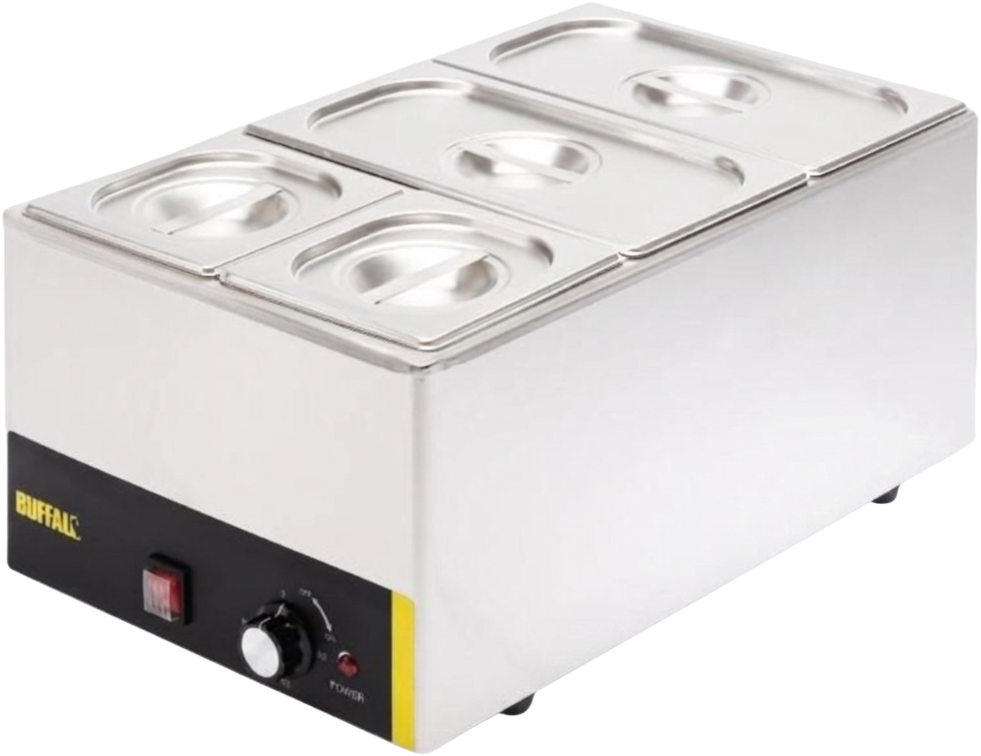 Bain marie huren bij een discotent — extra optie van Clubinjetuin.nl